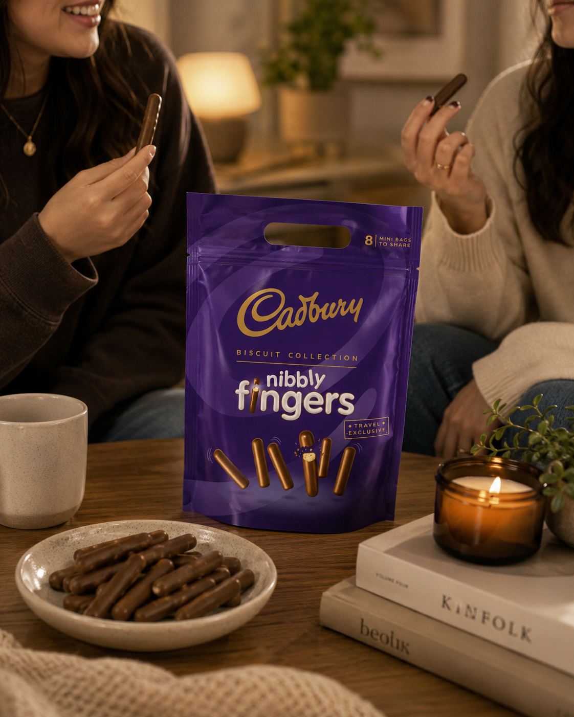 Cadbury Nibbly Fingers Travel Exclusive 280gm Imported From UK - Nosh Products