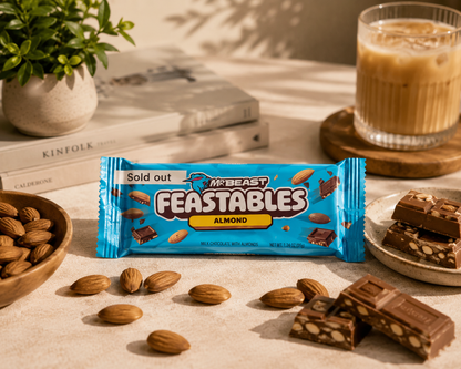 Feastables Almond Chocolate 60gm Imported From USA - Nosh Products