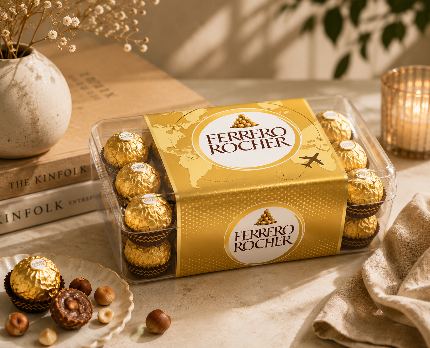 Ferrero Rocher T30 Imported Chocolate Imported From Italy - Nosh Products