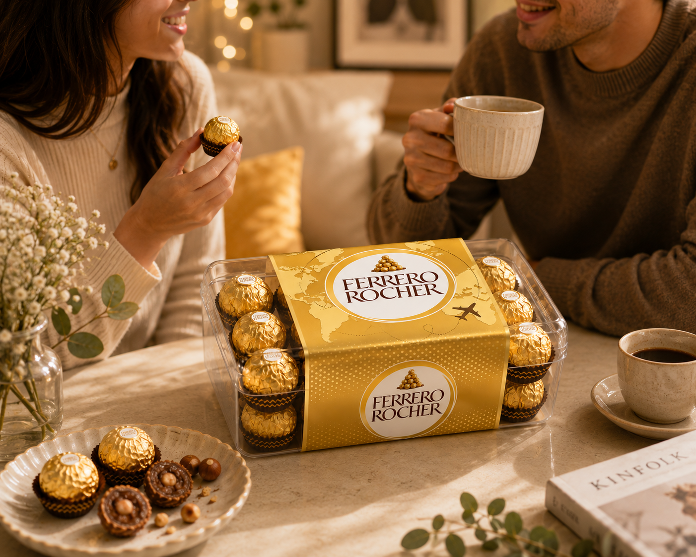 Ferrero Rocher T30 Imported Chocolate Imported From Italy - Nosh Products