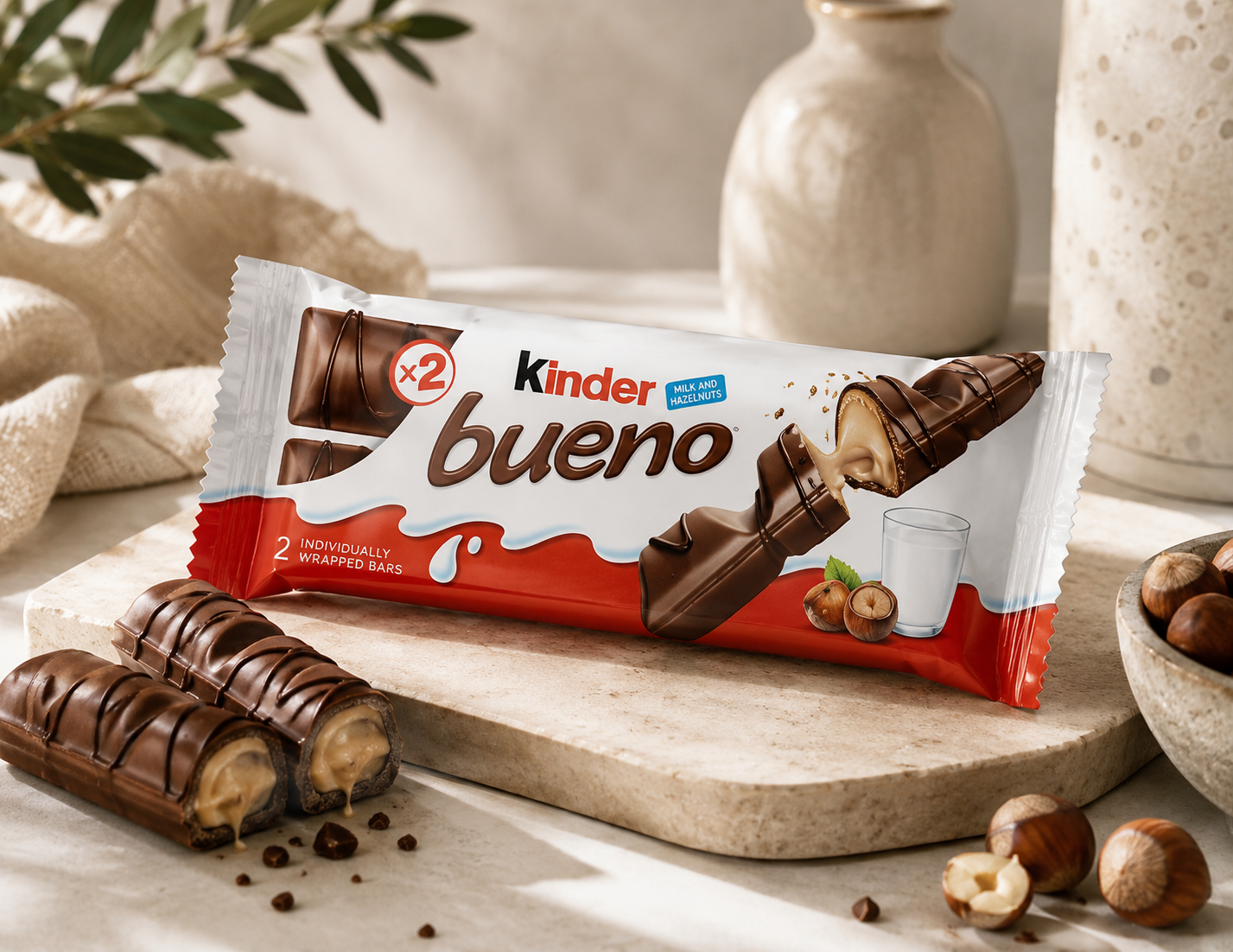 Kinder Bueno Chocolate 43gm Imported From UK/USA - Nosh Products