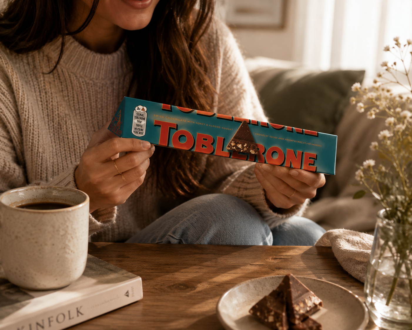 Toblerone Crunchy Almond Chocolate 100gm Imported From Switzerland - Nosh Products
