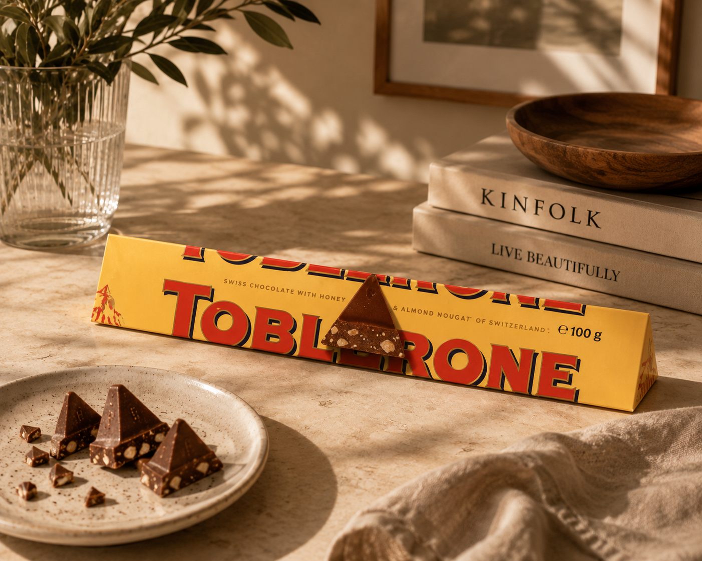 Toblerone Milk Chocolate 100gm Imported From Switzerland
