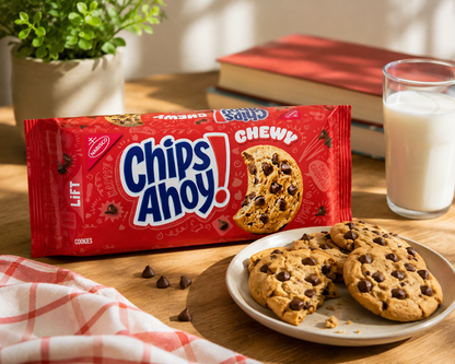 Chips Ahoy Chewy Chocolate Chip Cookies 368gm Imported From USA - Nosh Products