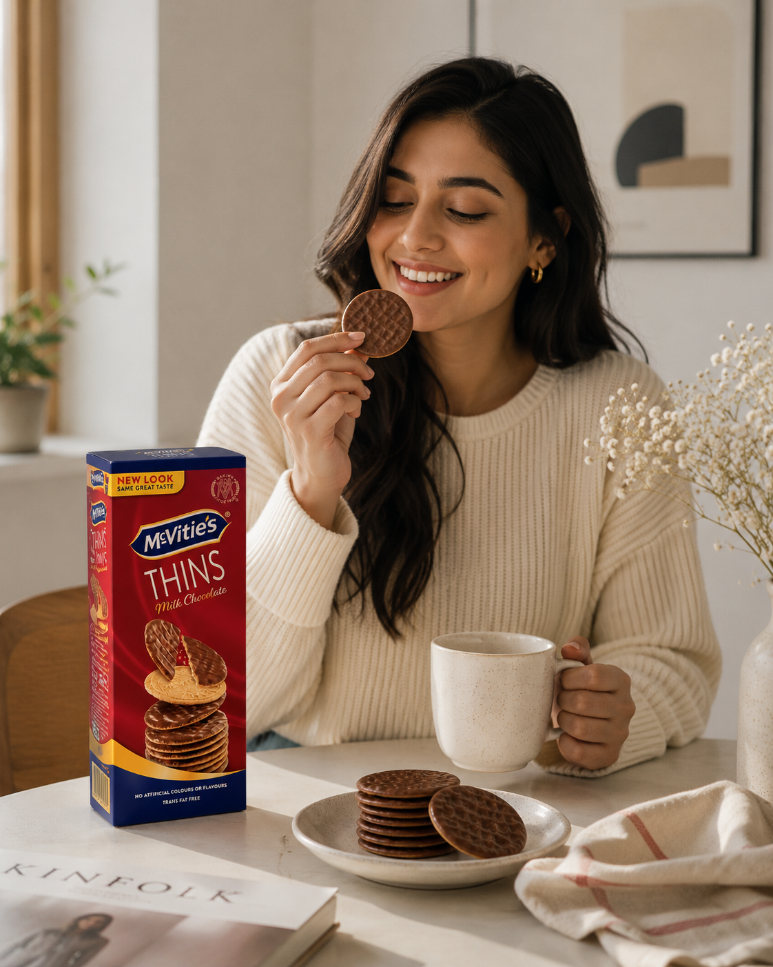 McVities Digestives Thins Milk Chocolate Biscuits 150gmImported From UK - Nosh Products