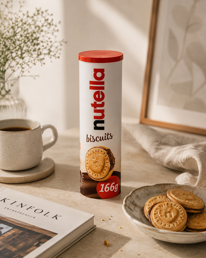 Nutella Biscuit Tube 166gm Imported From Italy - Nosh Products