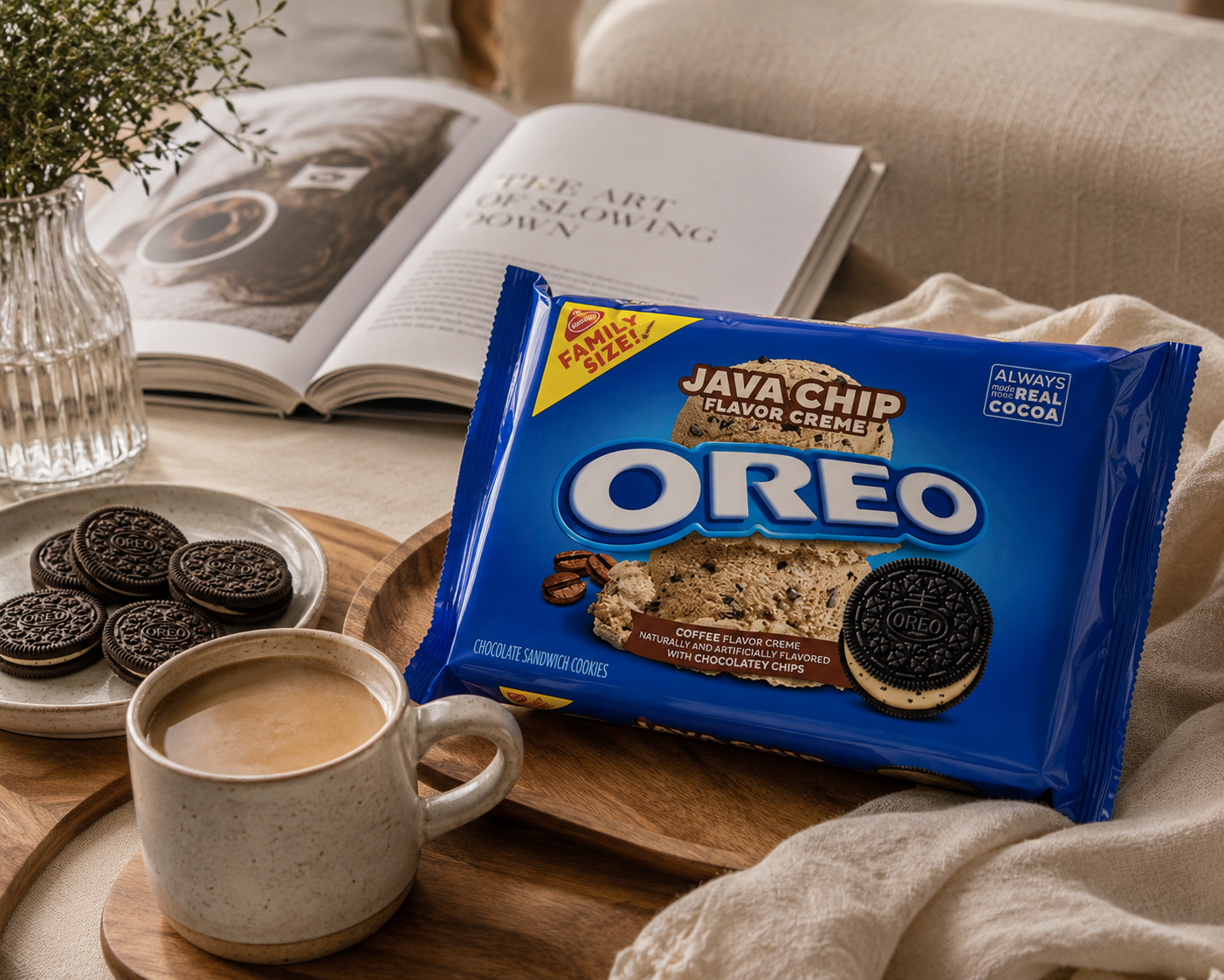 Oreo Biscuits Java Chip Flavour 482gm Imported From USA - Nosh Products
