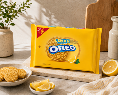 Oreo Biscuits Lemon Flavour 482gm Imported From USA - Nosh Products