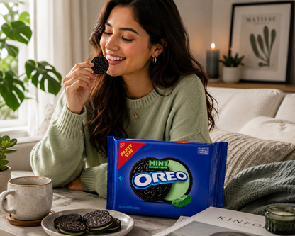 Oreo Biscuits Mint Flavour 482gm Imported From USA - Nosh Products