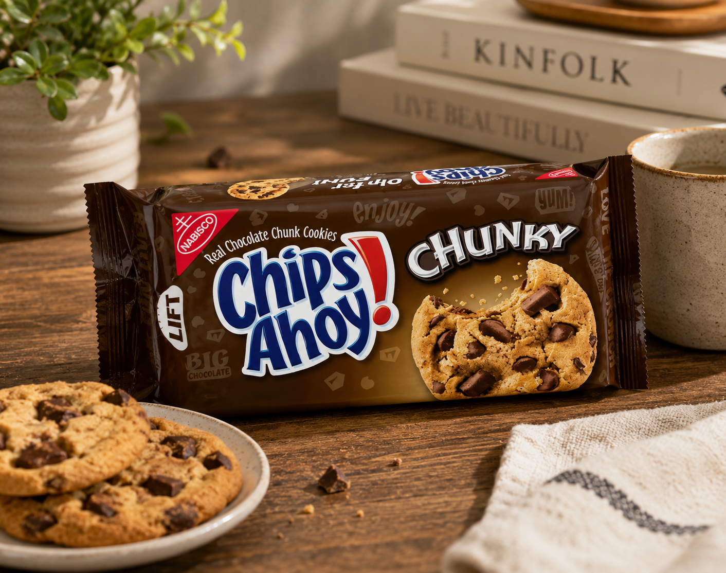 Chips Ahoy Chunky White Fudge Cookies 333gm Imported From USA - Nosh Products