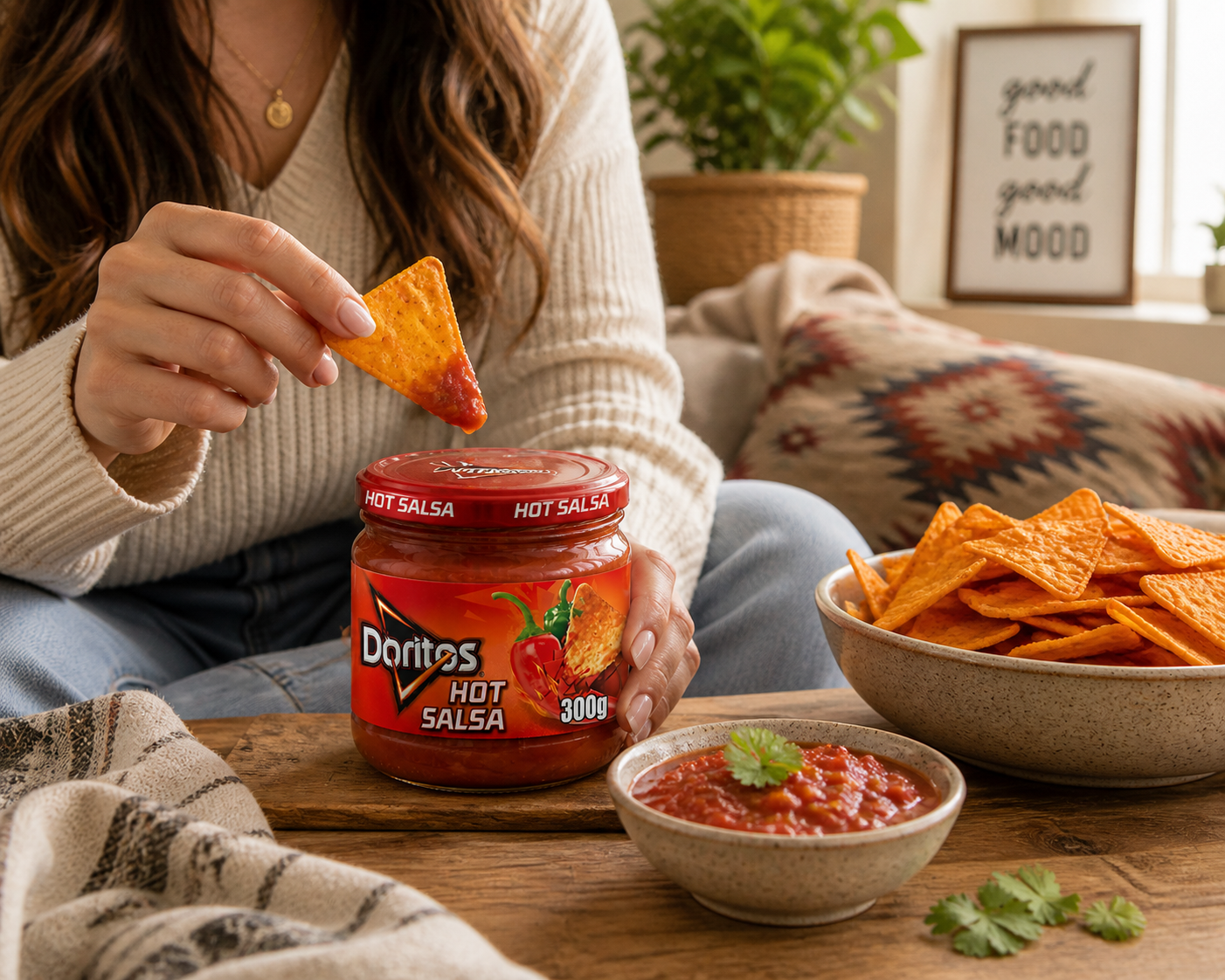 Doritos Hot Salsa Dip 300gm - Nosh Products