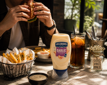 Hellmann's Garlic Mayonnaise 250ml - Nosh Products