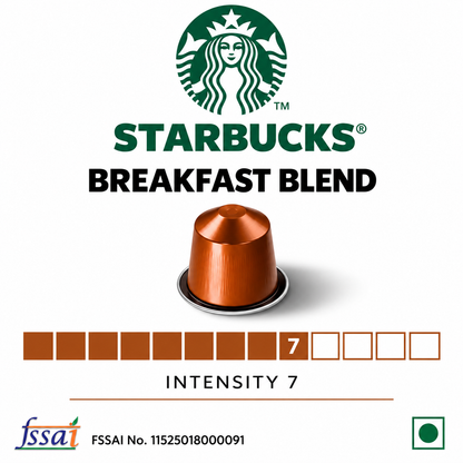 Starbucks Coffee Pods Breakfast Blend 57gm Imported From USA - Nosh Products