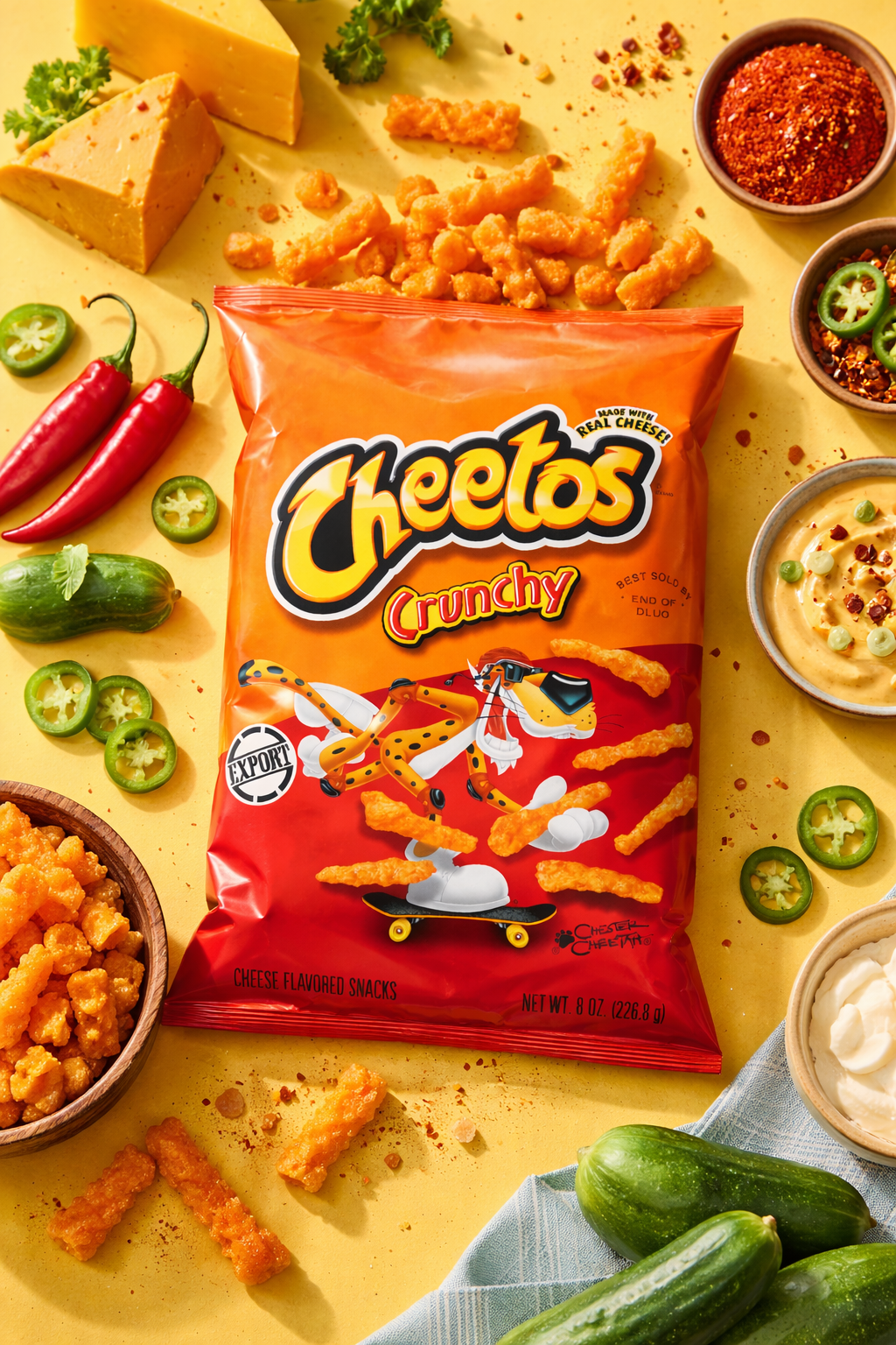 Cheetos Crunchy 226.6gm - Nosh Products