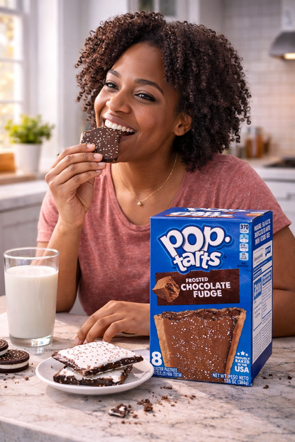 Kellogg's Pop Tart Frosted Chocolate Fudge 384gm - Nosh Products