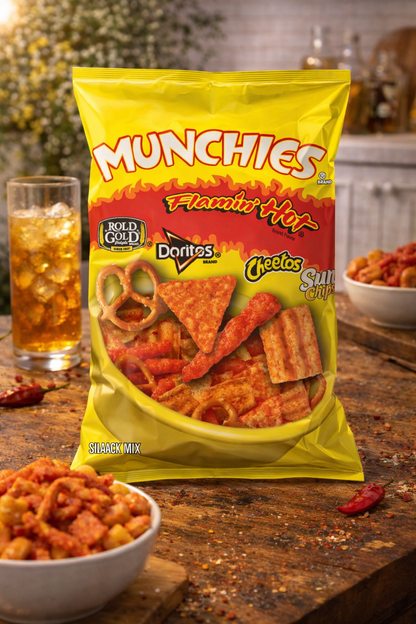 Munchies Flaming Hot 262gm - Nosh Products
