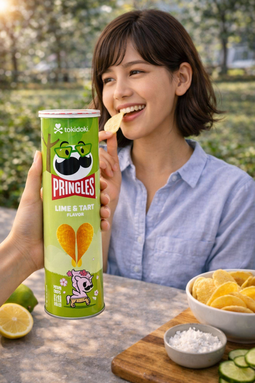 Pringles Lime And Tart Chips 110gm - Nosh Products