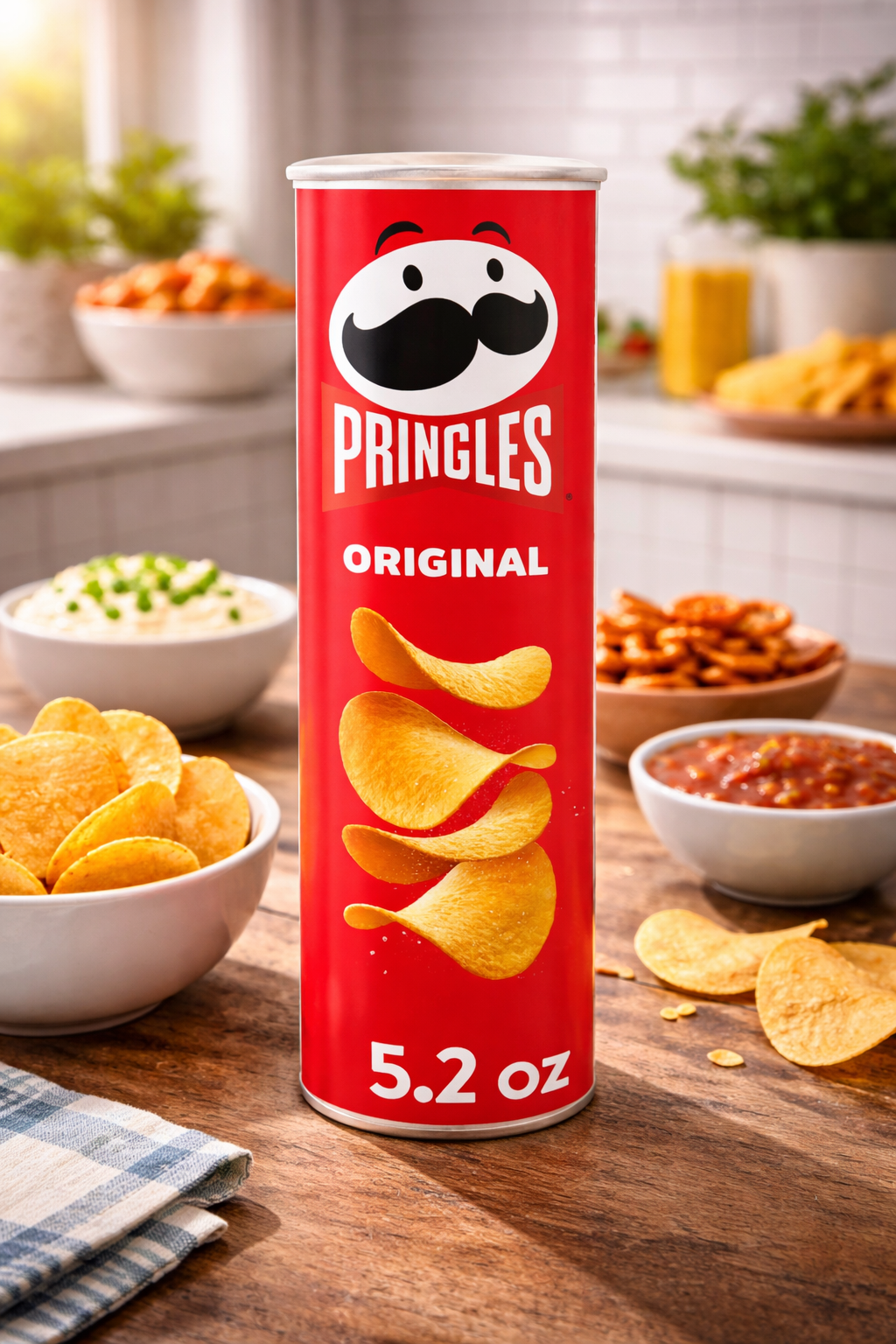 Pringles Original Chips 158gm - Nosh Products