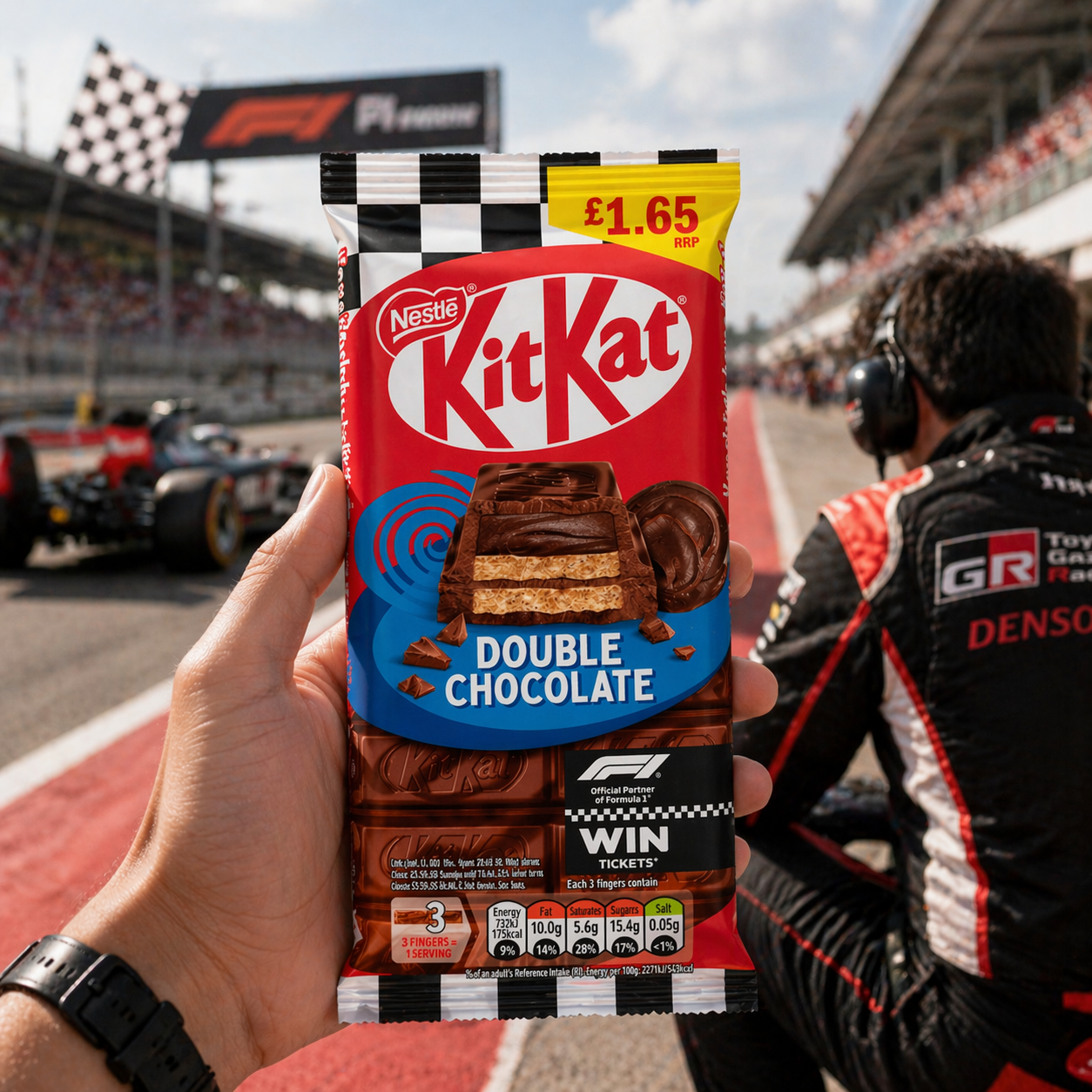 Kit Kat Double Chocolate 99gm (F1 Version) - Nosh Products