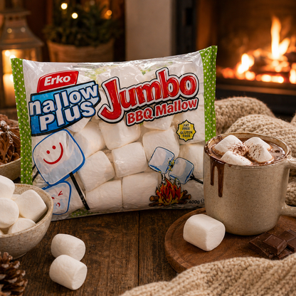 Erko Jumbo BBQ Marshmallows 400gm