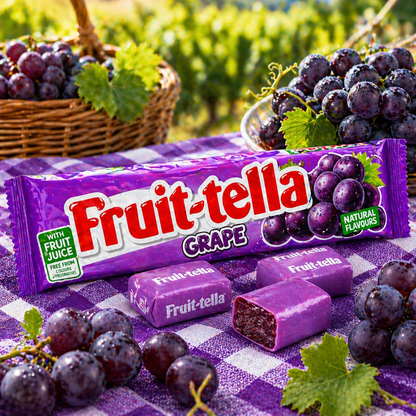 Fruitella Fruit Chews Grape Candy 45gm