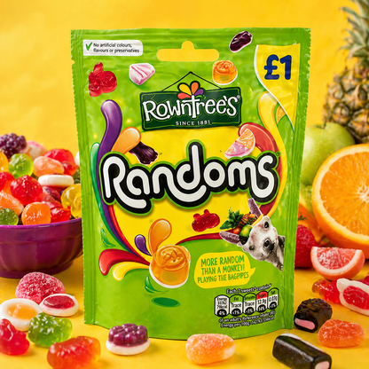 Rowntrees Randoms Candy 120gm Imported From UK - Nosh Products