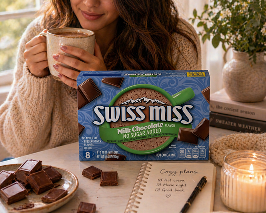 Swiss Miss Hot Chocolate No Sugar Added 165gm - Nosh Products
