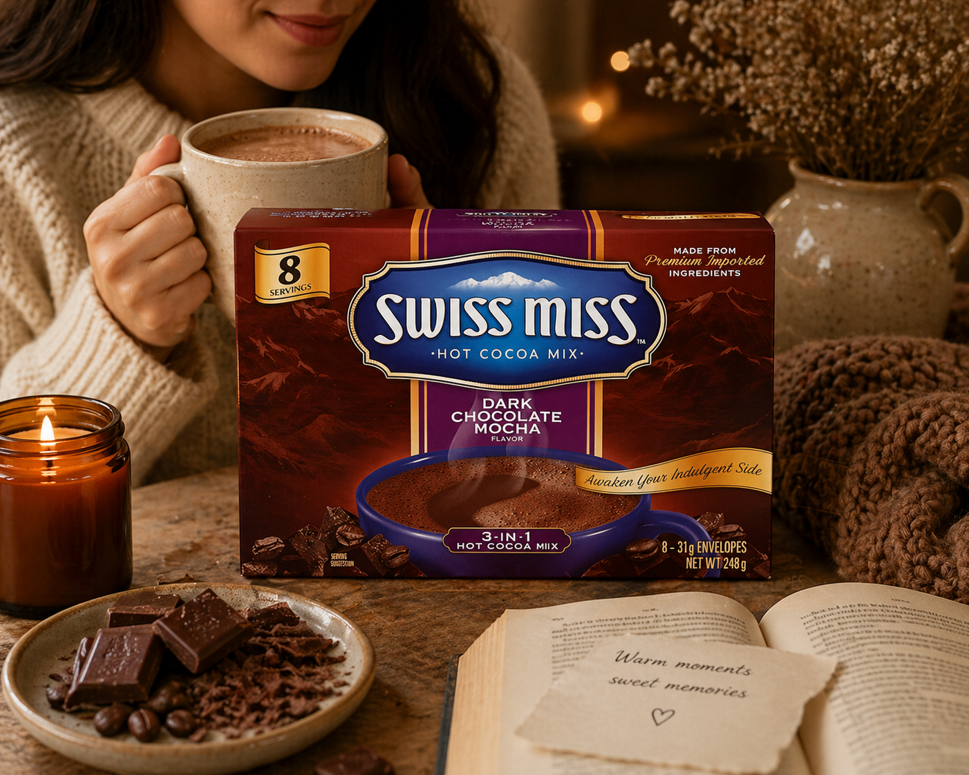 Swiss Miss Hot Chocolate Mocha 248gm - Nosh Products