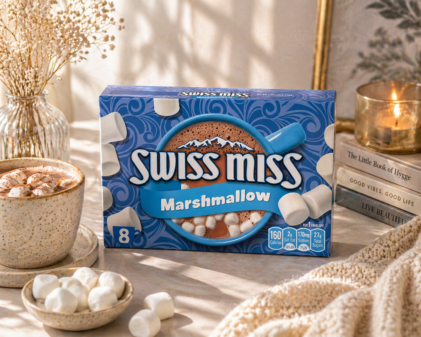 Swiss Miss Hot Chocolate Marshmallow Lovers 272gm - Nosh Products