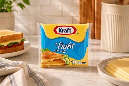 Kraft Cheese Slices Lite (10 Slices) - Nosh Products