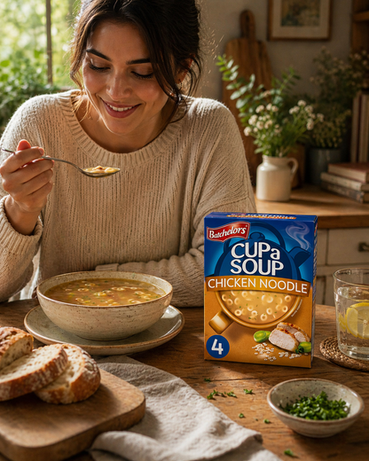 Batchelor's Cup-A-Soup Chicken Noodle Flavour (4 Cups) - Nosh Products