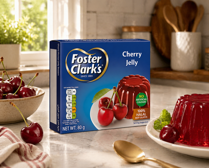 Foster Clark Jelly Cherry 80gm