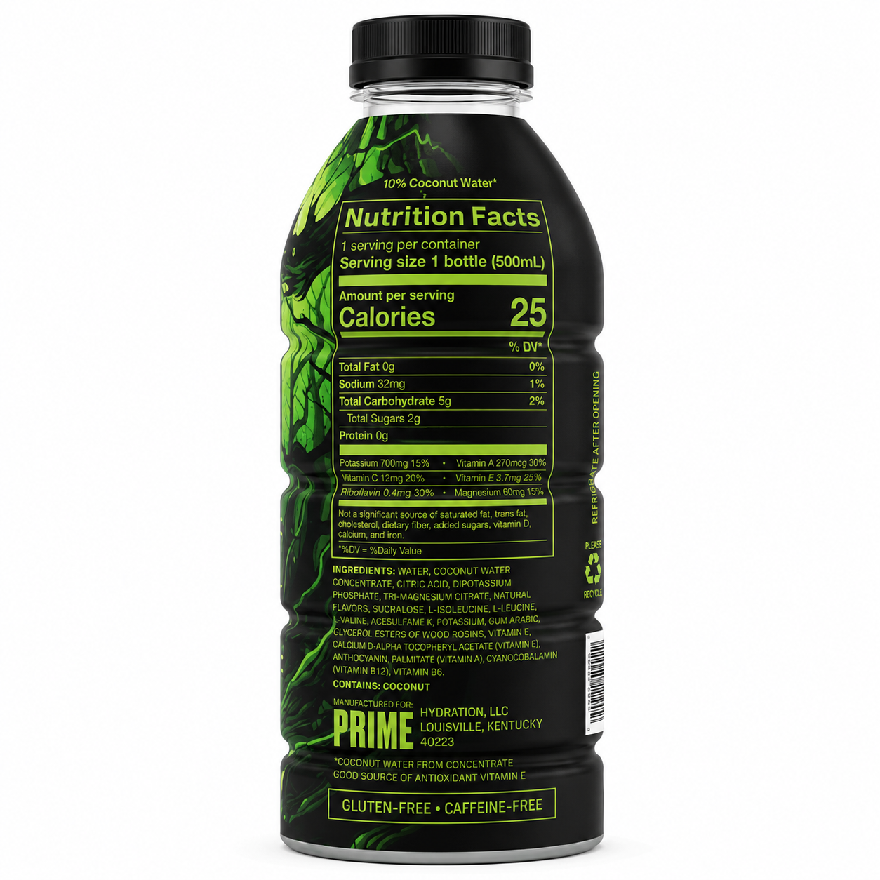 Prime Hydration Glowberry Drink 500ml Imported From USA - Nosh Products