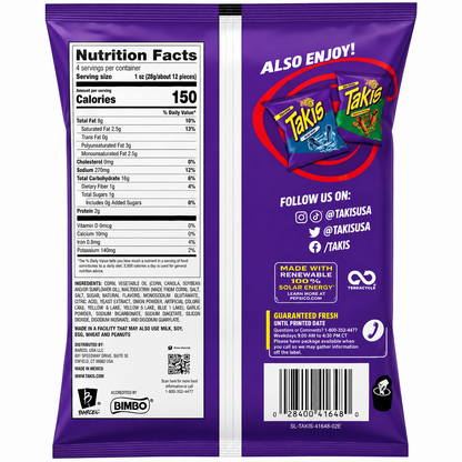 Takis Nitro 113gm Imported From Mexico - Nosh Products