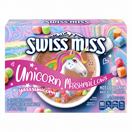 Swiss Miss Hot Chocolate Unicorn Marshmallow Lovers 268gm Imported From USA - Nosh Products