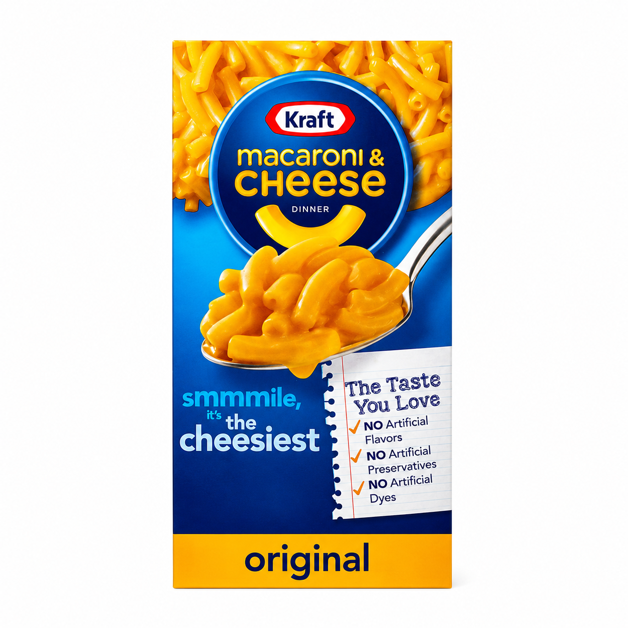 Kraft Macaroni And Cheese Original Dinner Box 156gm Imported From USA - Nosh Products