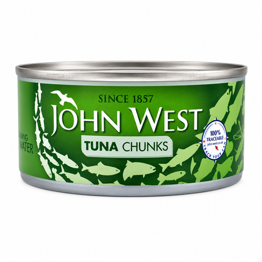 John West Tuna Spring Water 160gm Imported From UK - Nosh Products