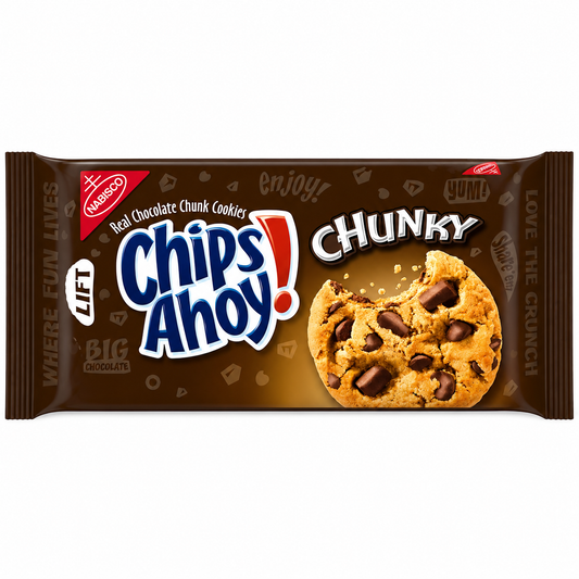 Chips Ahoy Chunky White Fudge Cookies 333gm Imported From USA - Nosh Products