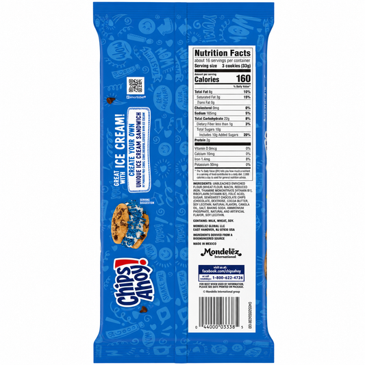Chips Ahoy Original Cookies 368gm Imported From USA - Nosh Products