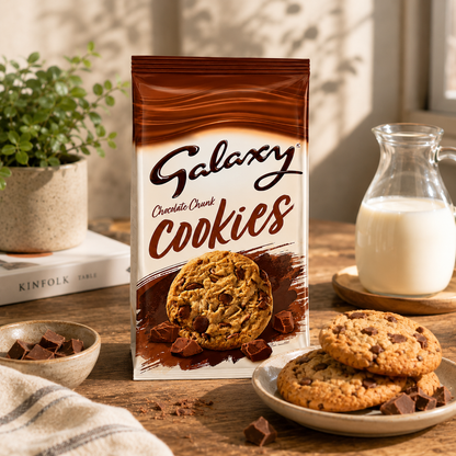 Galaxy Chocolate Chunk Cookies 180gm Imported From UK - Nosh Products