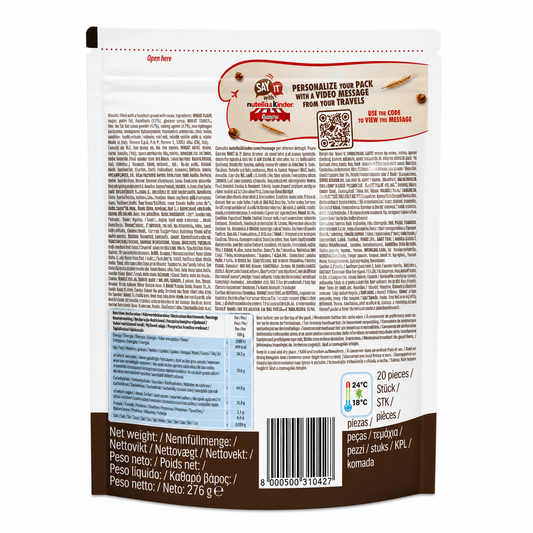 Nutella Biscuits 276gm  Imported From USA/Europe