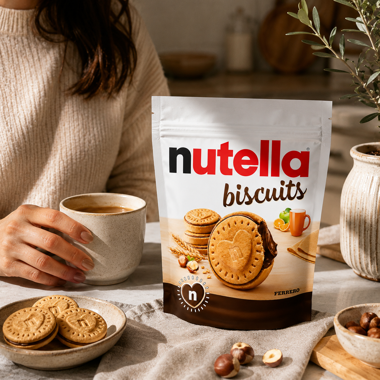 Nutella Biscuits 276gm  Imported From USA/Europe - Nosh Products