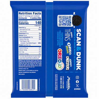 Oreo Biscuits Java Chip Flavour 482gm Imported From USA - Nosh Products