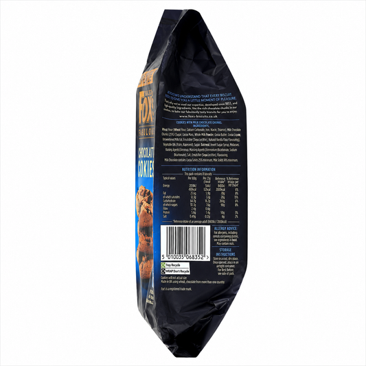 Fox Single Chocolate Chip Cookies 180gm Imported From UK