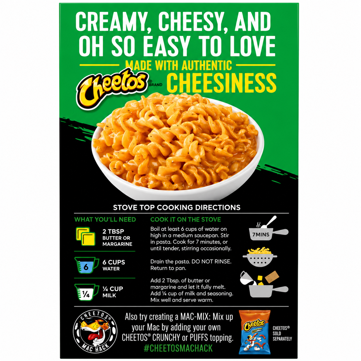 Cheetos Macaroni And Cheese Cheesy Jalapeno 164gm Imported From USA - Nosh Products