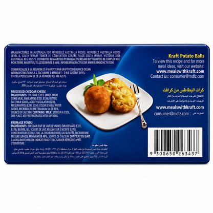 Kraft Cheddar Cheese Block 250gm Imported From USA - Nosh Products