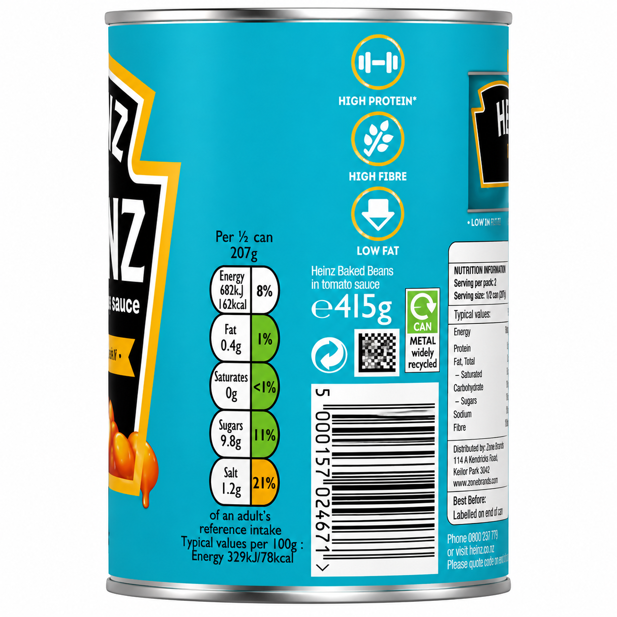 Heinz Baked Beans 415gm Imported From UK - Nosh Products