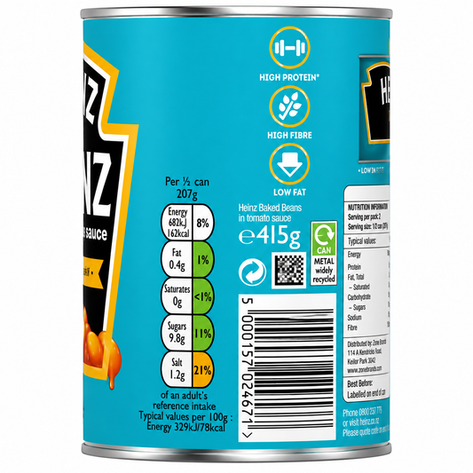 Heinz Baked Beans 415gm Imported From UK - Nosh Products