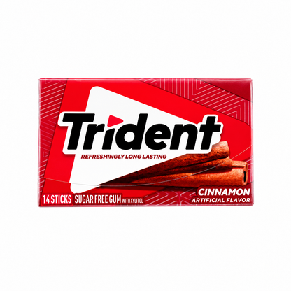 Trident Cinnamon Chewing Gum Imported From USA - Nosh Products