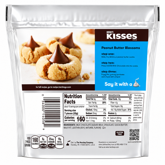 Hershey Kisses Milk Chocolate 306gm Imported From USA